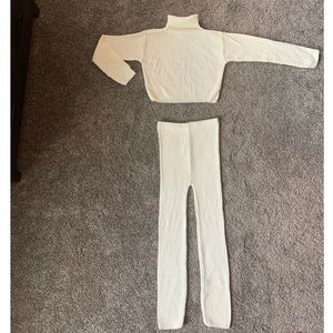 Cream loungewear set